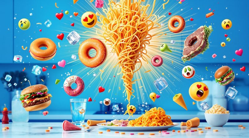 Årets bisarraste mattrender: Iskubsvatten & pasta-donuts