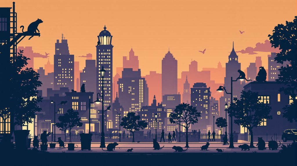 Djurinvasion: Tvättbjörnar och apor tar över städerna