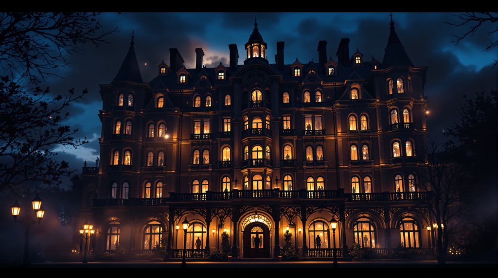 Amerikanska spökhotell lockar turister med övernaturligt