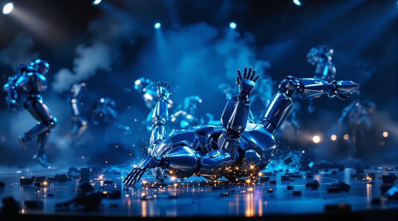 Robotar faller ihop under Cardi B - viral katastrof!