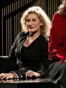Birgitte Raaberg är Birgit Iversen i Begær, Lighed og Broderskab