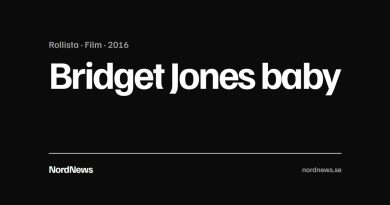 Titelkort: Rollista · Film · 2016 – Bridget Jones baby